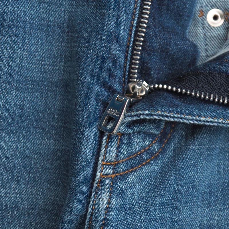 Dolce & Gabbana Denim Pants 40 Wide Cropped Flower