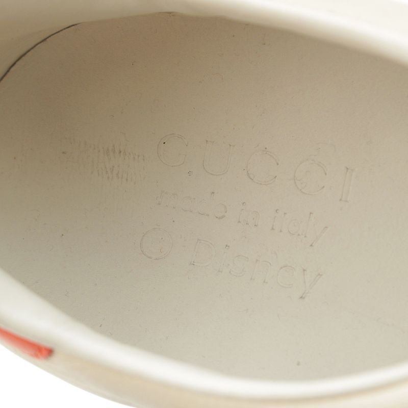 Gucci Disney a Low Cut Sneakers Shoes White 8