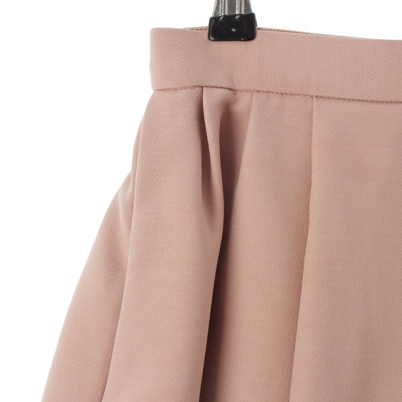 Dior Wool Silk Midi Skirt Pink 42