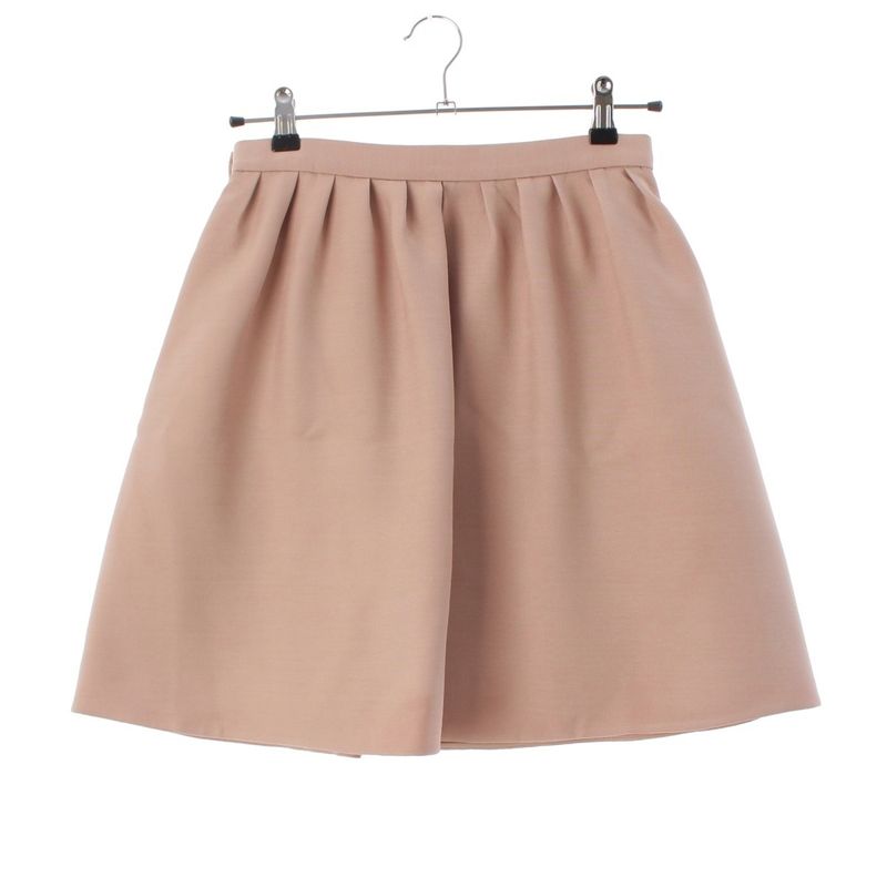 Dior Wool Silk Midi Skirt Pink 42