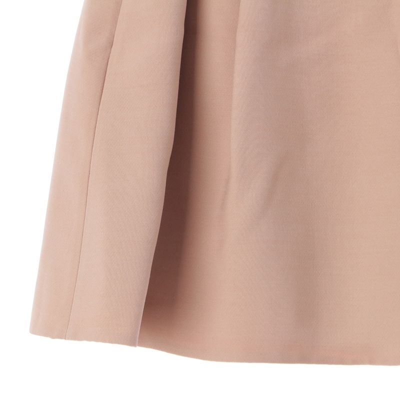 Dior Wool Silk Midi Skirt Pink 42