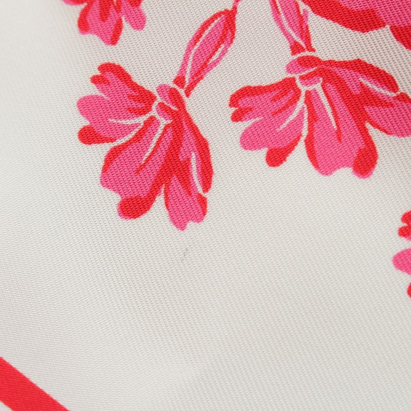 Gucci Silk GG Flora Scarf Pink