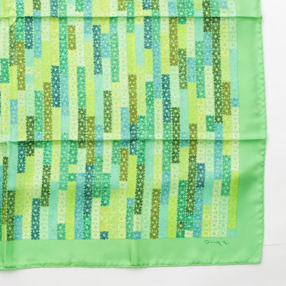 Hermes Silk Carre 90 the Rhythm of China Scarf Green