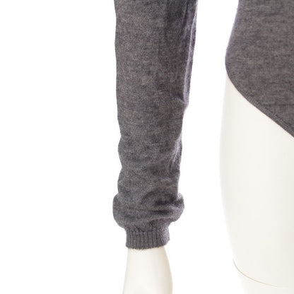 Dior Cashmere Silk Top Bodice Turtleneck Long Sleeve Knit