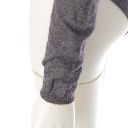 Dior Cashmere Silk Top Bodice Turtleneck Long Sleeve Knit