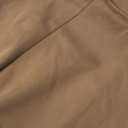 Gucci Vintage Trench Coat 42 Belted Long Leather