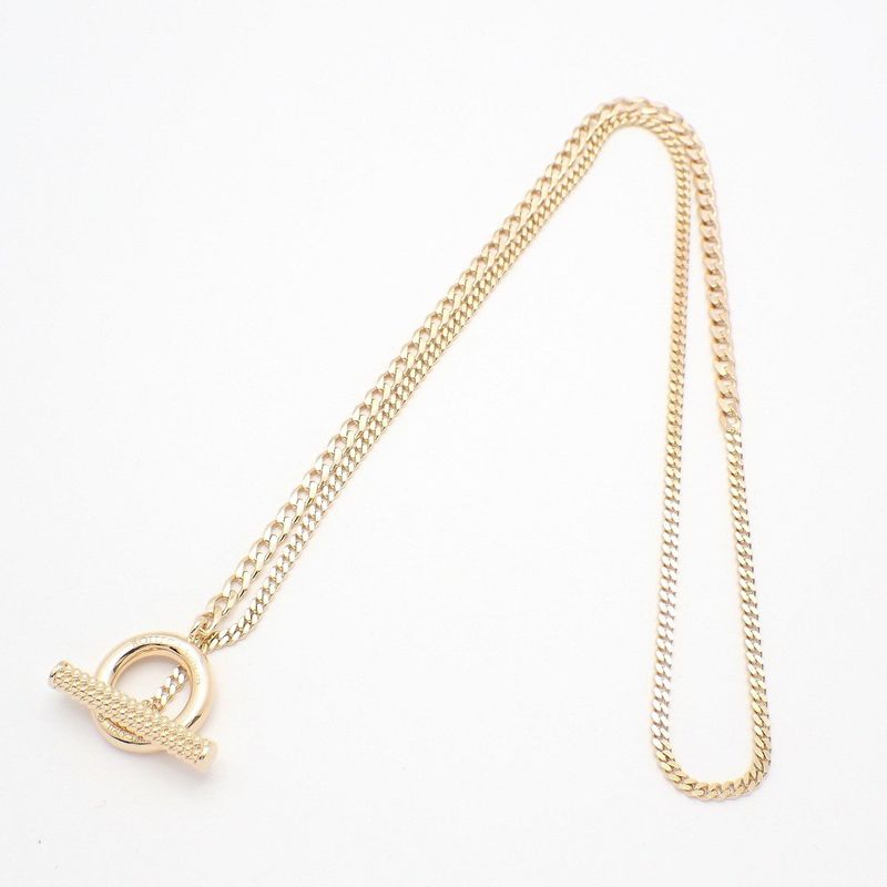 Bottega Veneta Toggle Necklace Gold