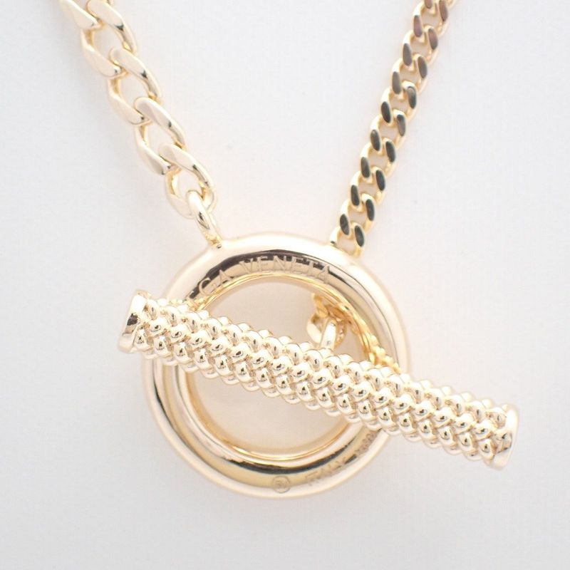 Bottega Veneta Toggle Necklace Gold