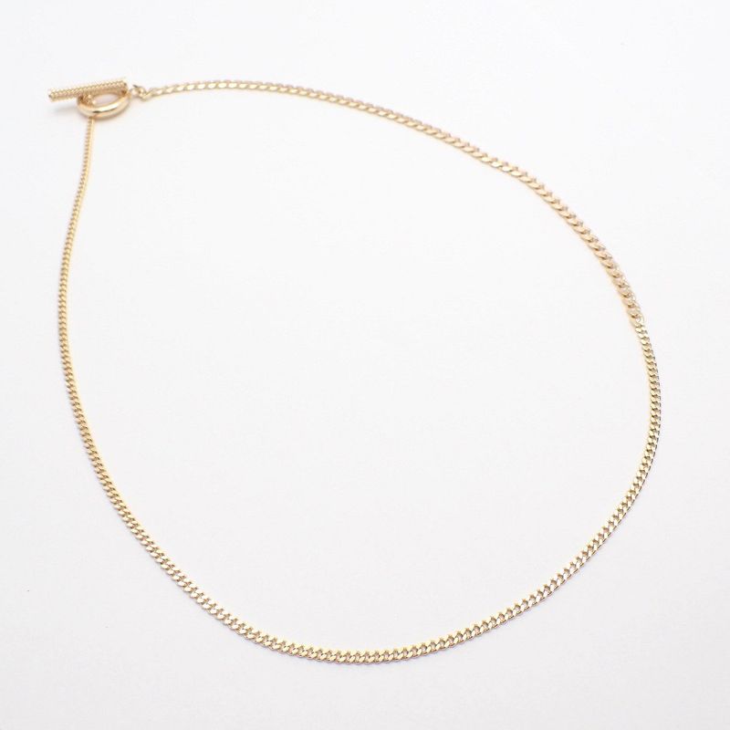 Bottega Veneta Toggle Necklace Gold