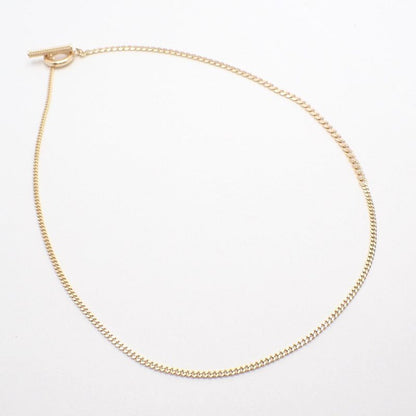 Bottega Veneta Toggle Necklace Gold