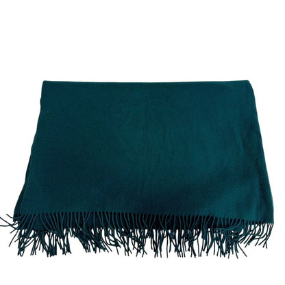 Hermes Cashmere Scarf Green