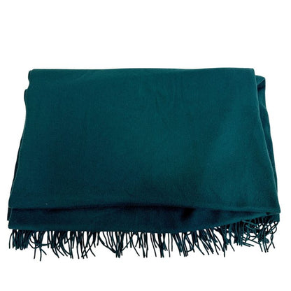 Hermes Cashmere Scarf Green