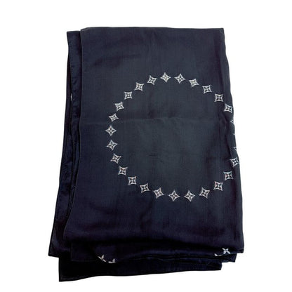 Louis Vuitton Etole Monte Carlo Cashmere Shawl Black