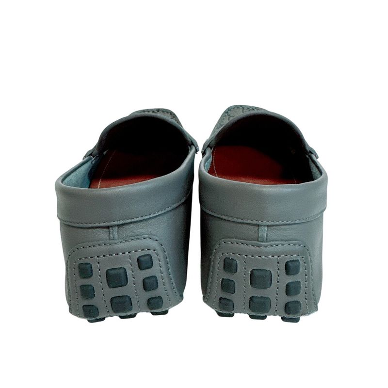Gucci Deck Shoes Business Interlocking GG Supreme Canvas Gray