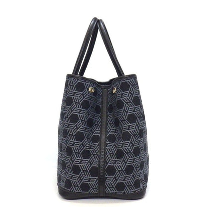Hermes Tote Garden Party PM Navy Towarso Ash Buffalo Skipper