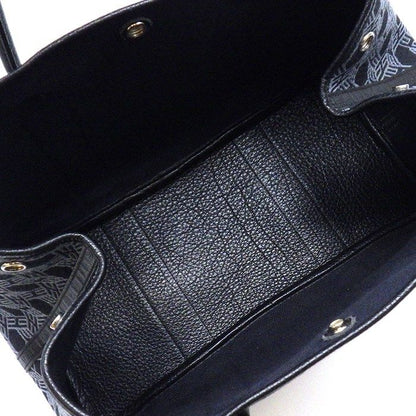Hermes Tote Garden Party PM Navy Towarso Ash Buffalo Skipper