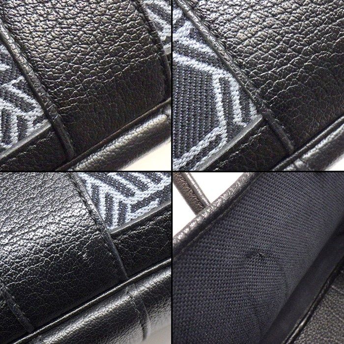 Hermes Tote Garden Party PM Navy Towarso Ash Buffalo Skipper
