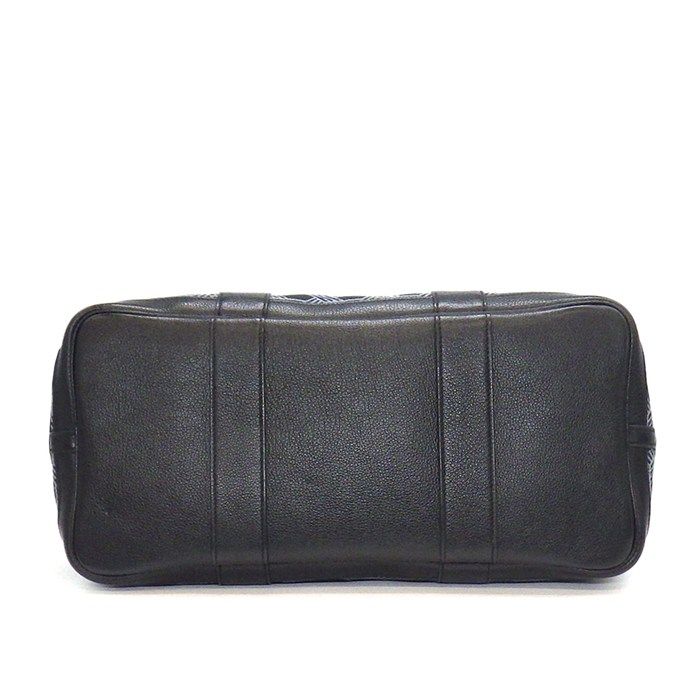 Hermes Tote Garden Party PM Navy Towarso Ash Buffalo Skipper