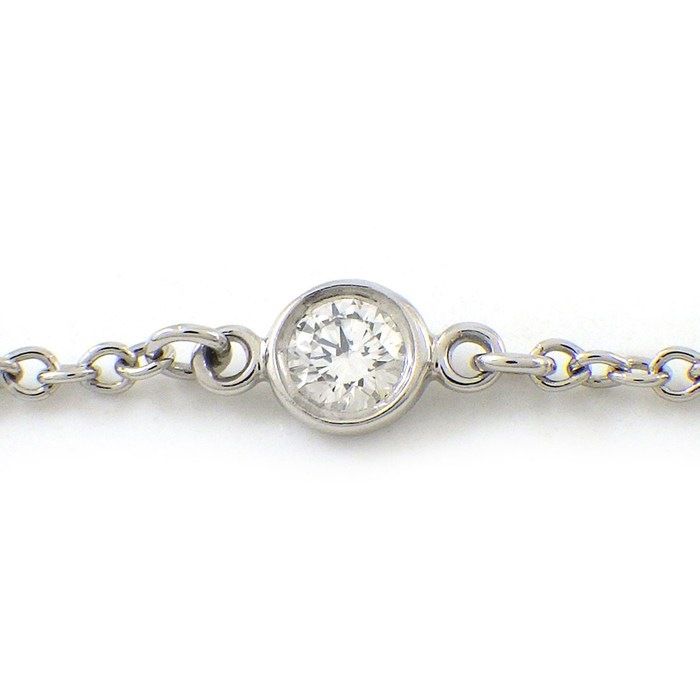 Tiffany & Co Bracelet by the Yard 3 Points Diamonds