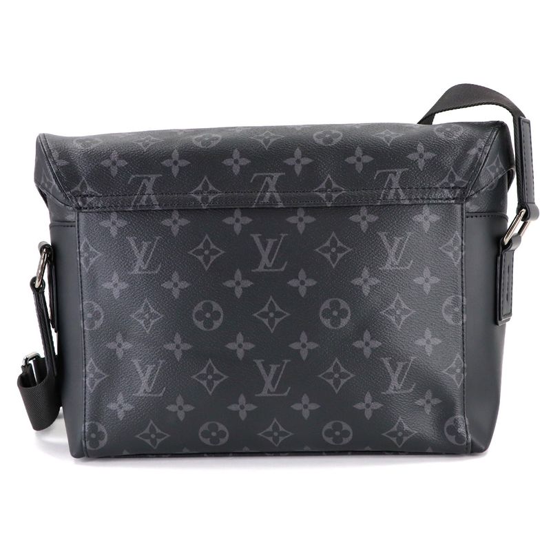 Louis Vuitton Monogram Eclipse Messenger Voyage PM Shoulder Bag