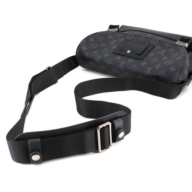 Louis Vuitton Monogram Eclipse Messenger Voyage PM Shoulder Bag