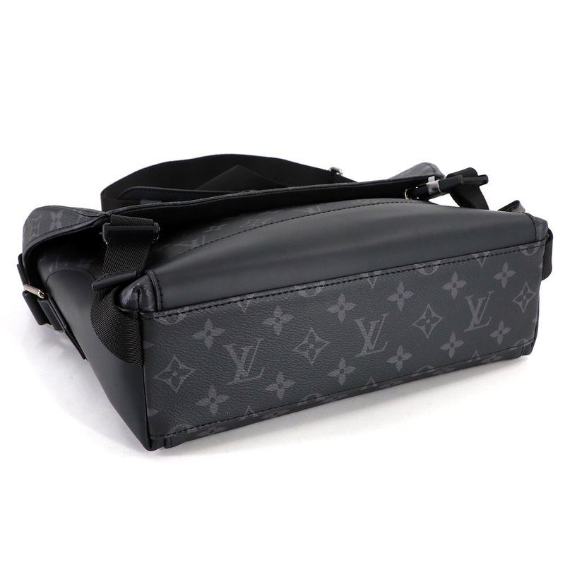 Louis Vuitton Monogram Eclipse Messenger Voyage PM Shoulder Bag
