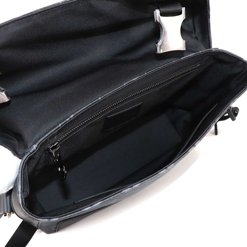 Louis Vuitton Monogram Eclipse Messenger Voyage PM Shoulder Bag