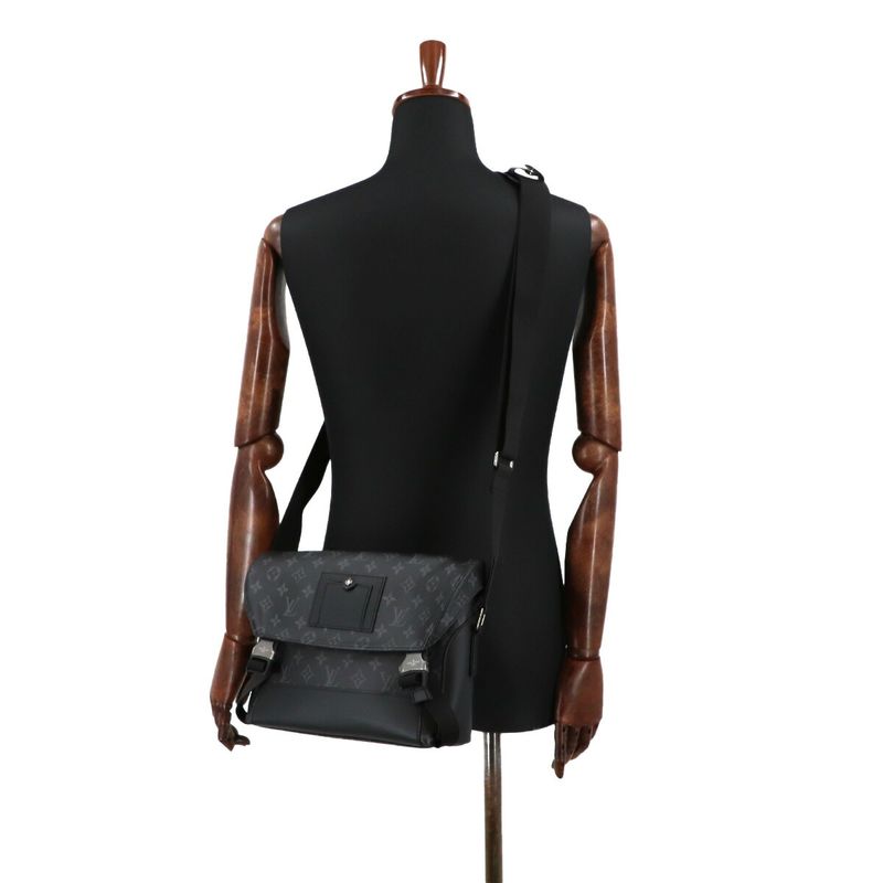 Louis Vuitton Monogram Eclipse Messenger Voyage PM Shoulder Bag