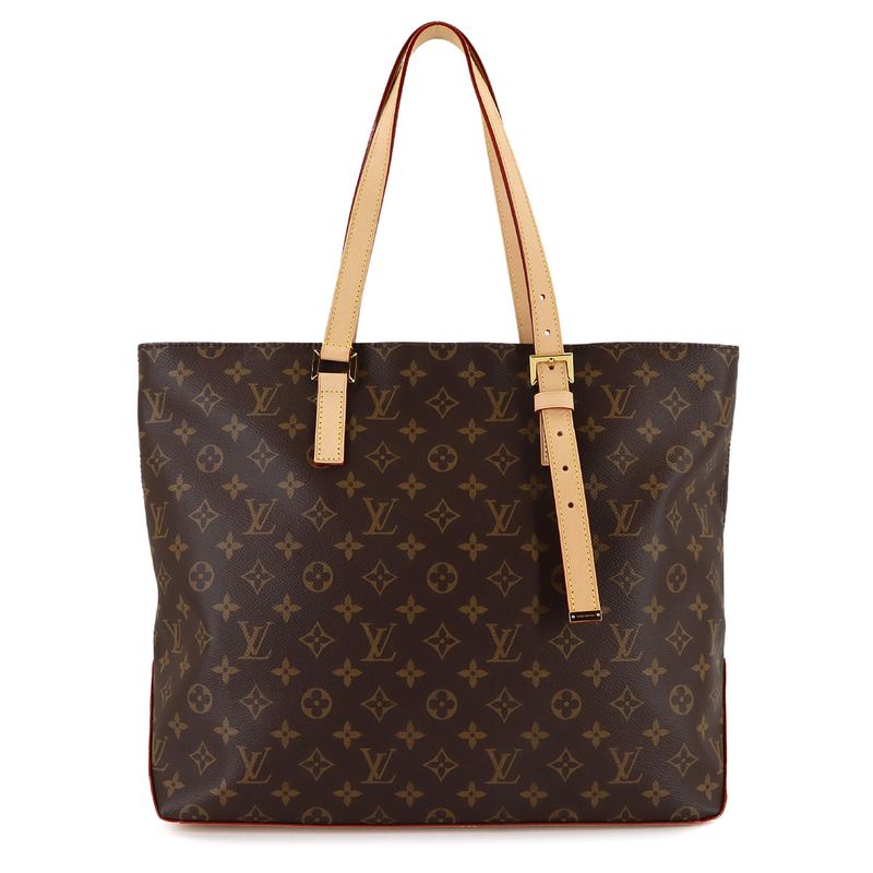 Louis Vuitton Monogram Mezzo Tote Brown Gold