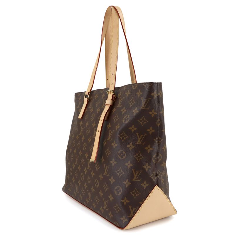 Louis Vuitton Monogram Mezzo Tote Brown Gold