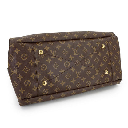 Louis Vuitton Monogram MM Shoulder Bag Brown Gold Artsy
