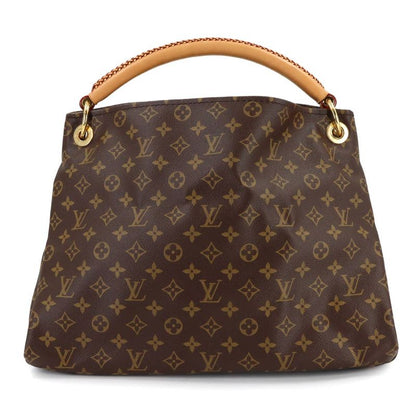 Louis Vuitton Monogram MM Shoulder Bag Brown Gold Artsy