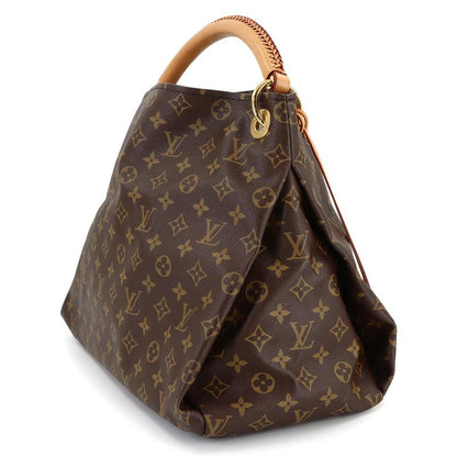 Louis Vuitton Monogram MM Shoulder Bag Brown Gold Artsy