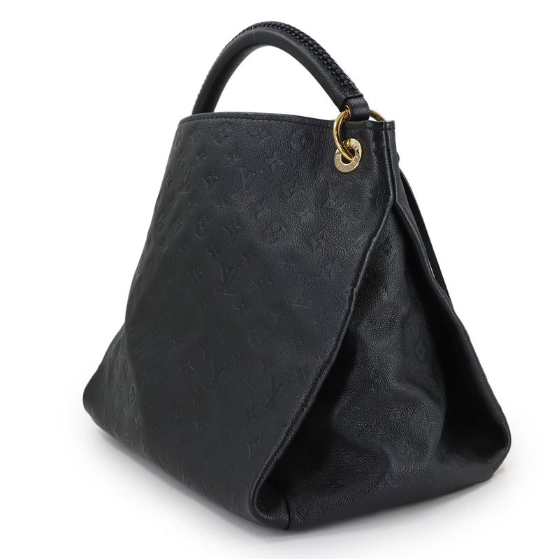 Louis Vuitton Monogram Empreinte A-z-mm Shoulder Bag Leather Noir Black