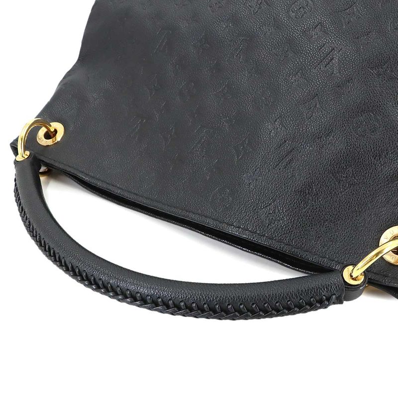 Louis Vuitton Monogram Empreinte A-z-mm Shoulder Bag Leather Noir Black