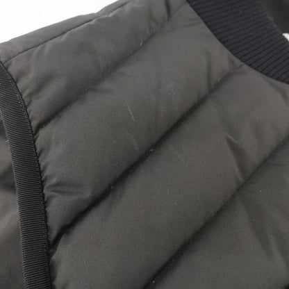 Hermes Logo Quilted Down Vest Listed 40 Black