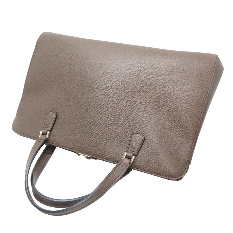 Gucci Handbag Leather Brown