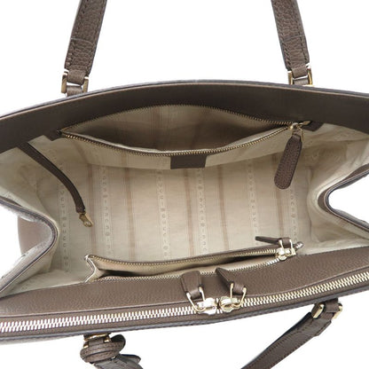 Gucci Handbag Leather Brown