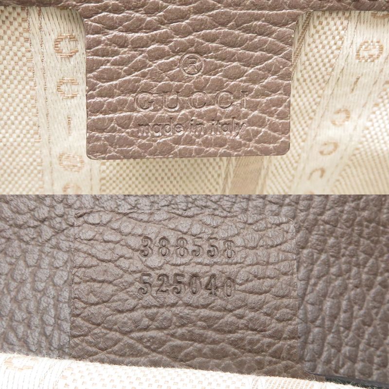 Gucci Handbag Leather Brown