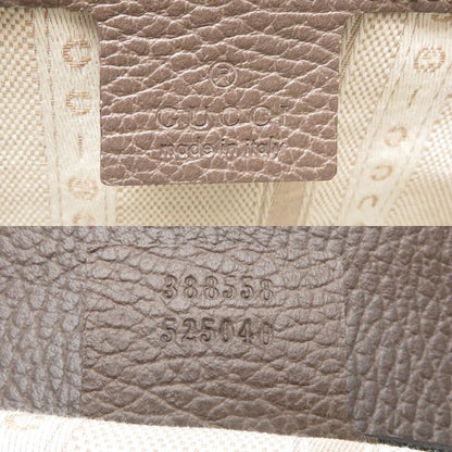Gucci Handbag Leather Brown