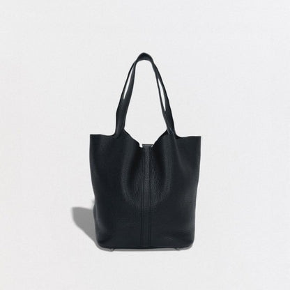 Hermes Picotin Lock MM 22 Tote Noir Black