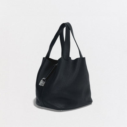 Hermes Picotin Lock MM 22 Tote Noir Black