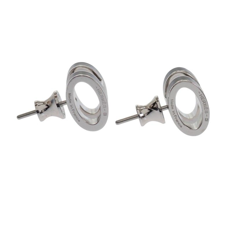 Hermes Pop Hearrings Metal Black Silver Standard Shirt Of And The Shine Of
