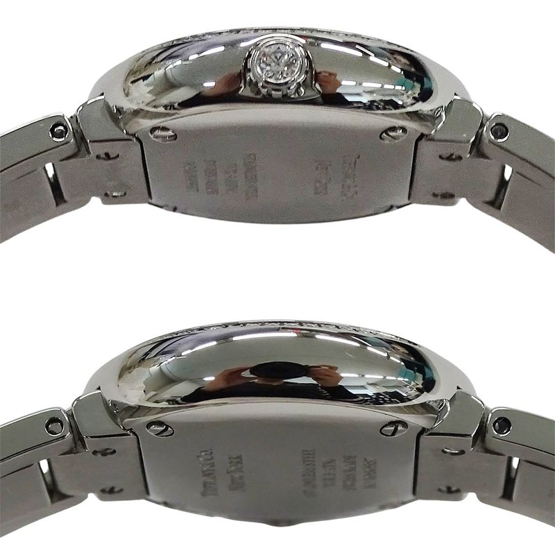 Tiffany & Co Watch Atlas Diamond Quartz Navy Dial