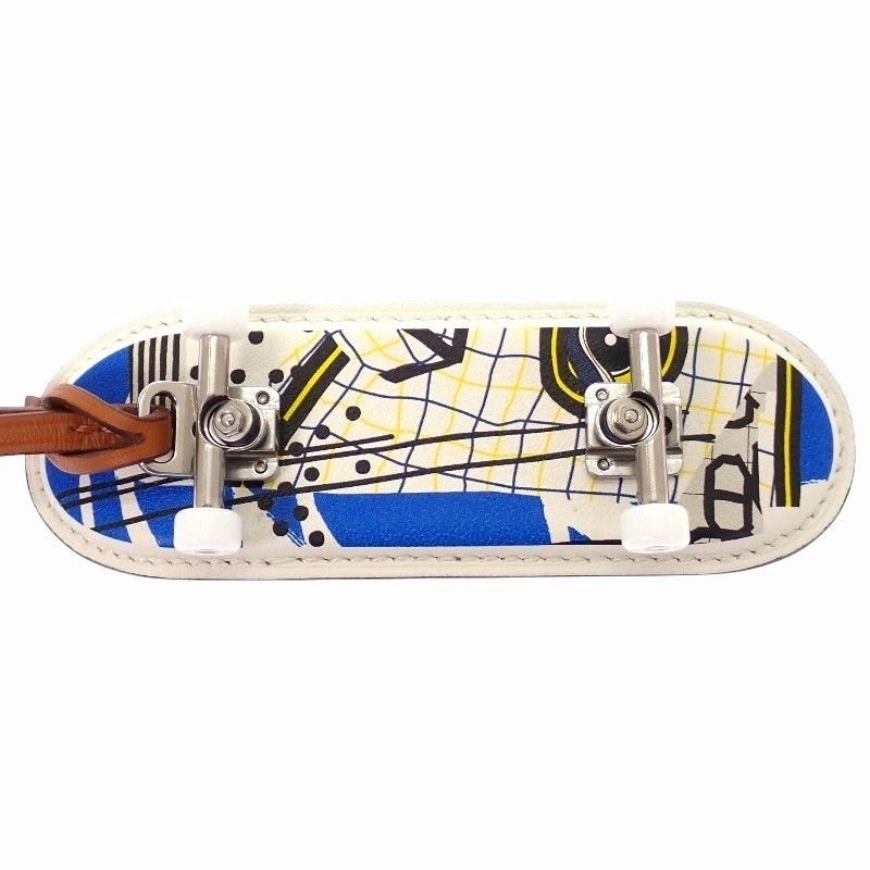 Hermes Finger Skateboard Bag Charm Chevre Misor