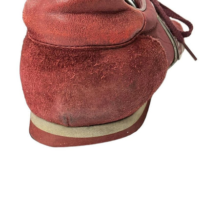 Gucci Sneakers 7.5 Gold Bordeaux