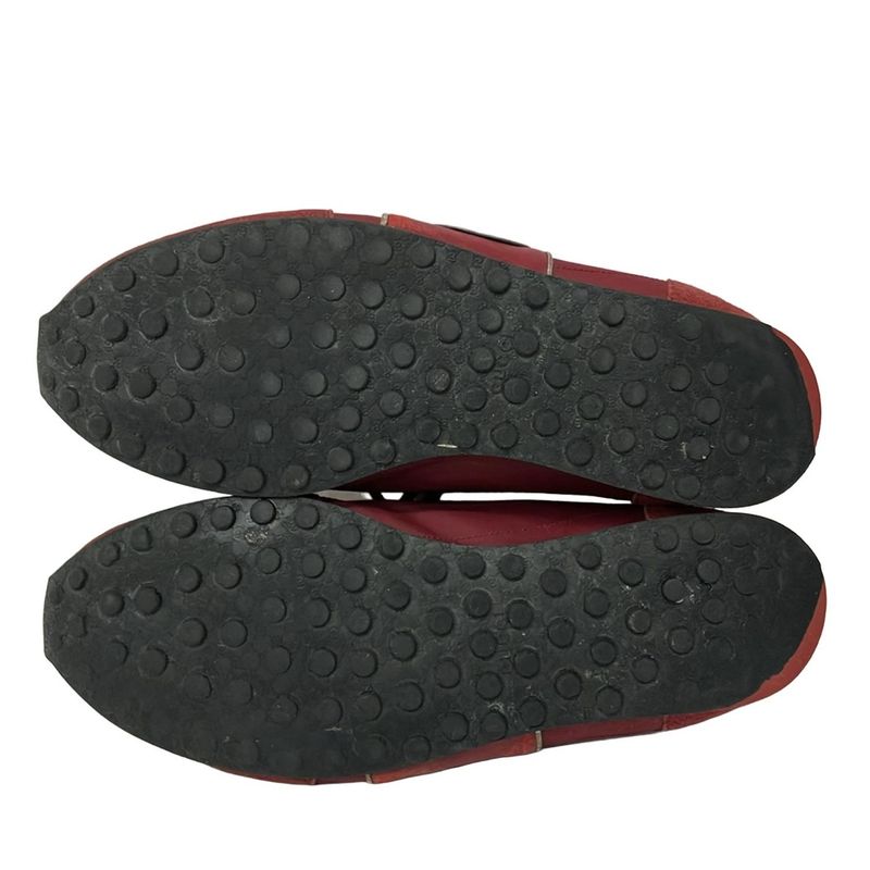 Gucci Sneakers 7.5 Gold Bordeaux