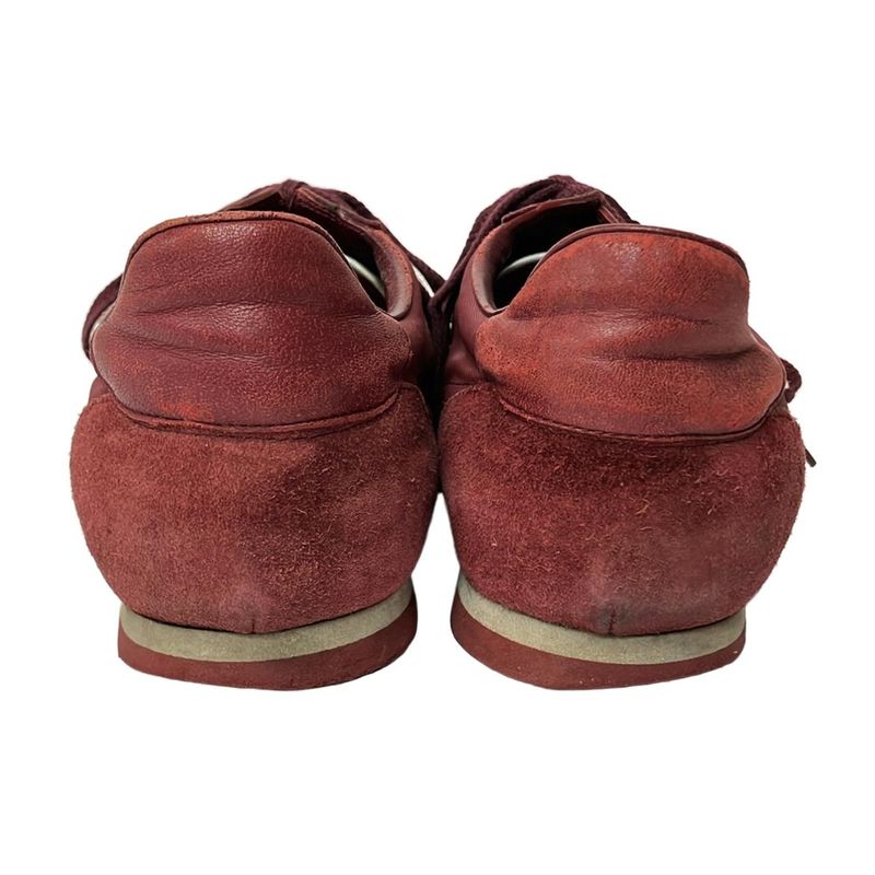 Gucci Sneakers 7.5 Gold Bordeaux