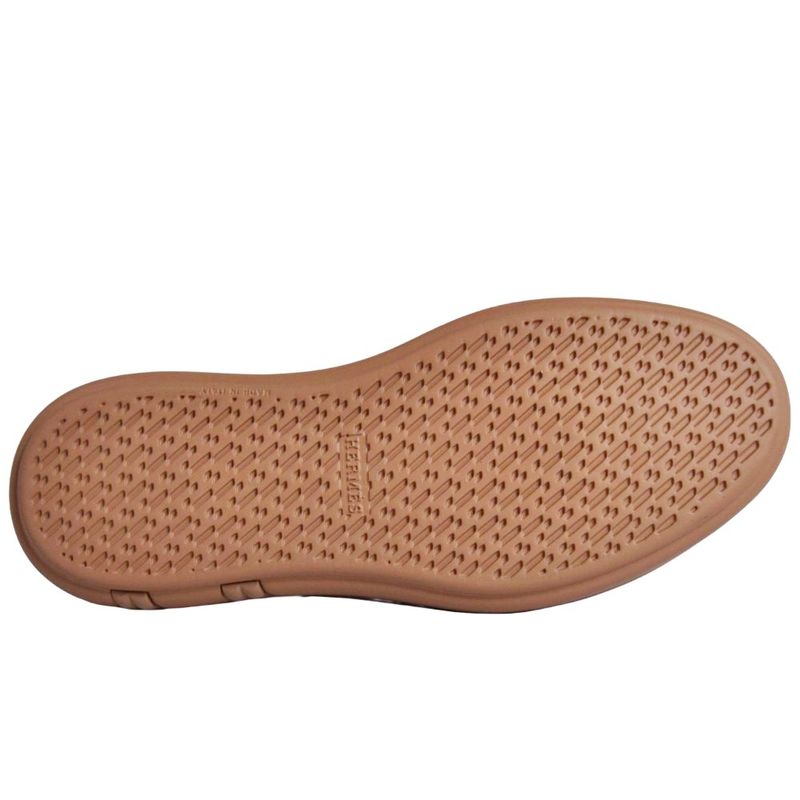 Hermes Sneakers Happy Leather Pink Beige