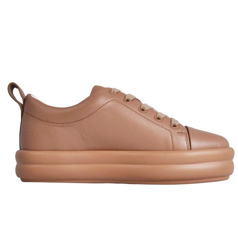 Hermes Sneakers Happy Leather Pink Beige